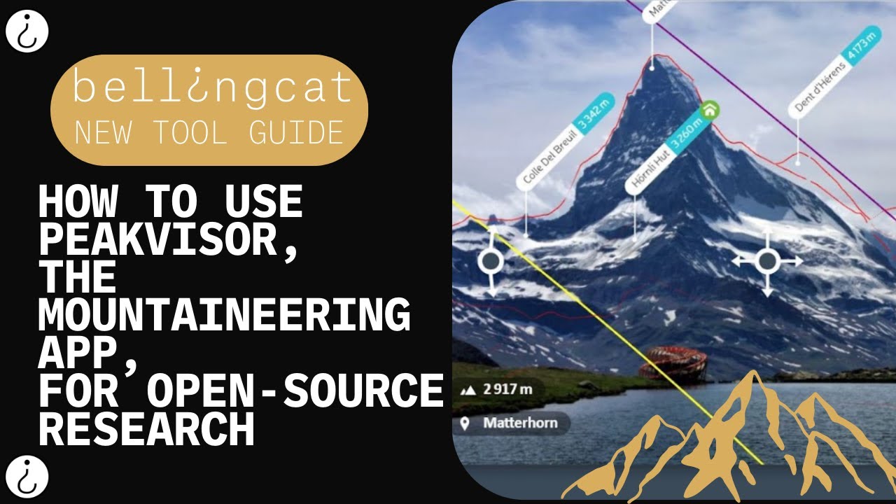 How To Use PeakVisor, The Mountaineering App, For Open-Source Research