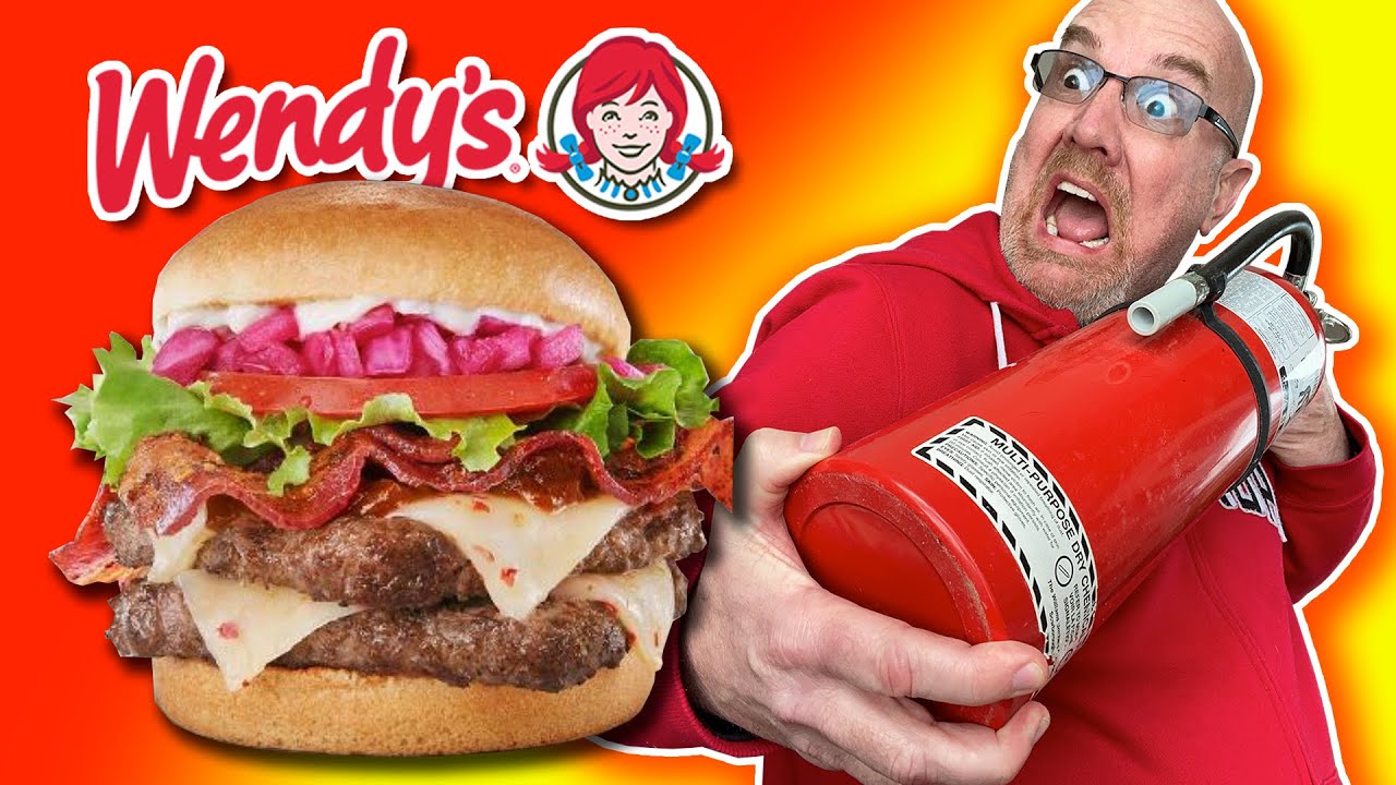 Wendy's KOREAN BBQ Double Cheeseburger ★