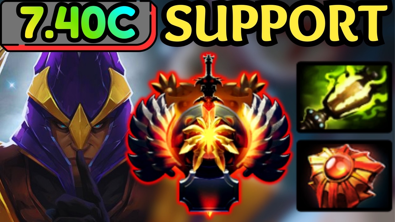 🔥 GLOBAL SILENCE = FREE WIN &mdash; SILENCER Hard Support Gameplay 🔥 Dota 2 Support