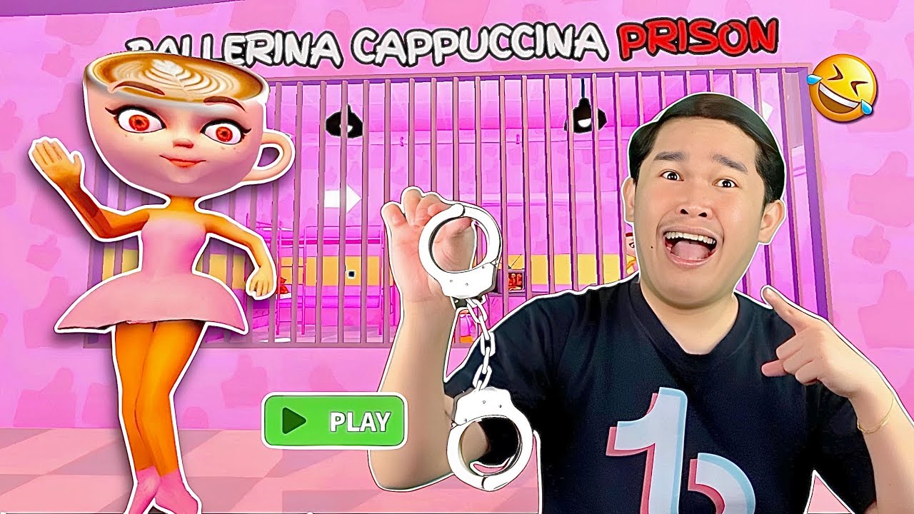 Ballerina Cappuccina’s Prison Run sa (ROBLOX) BAWAL MAKULIT!