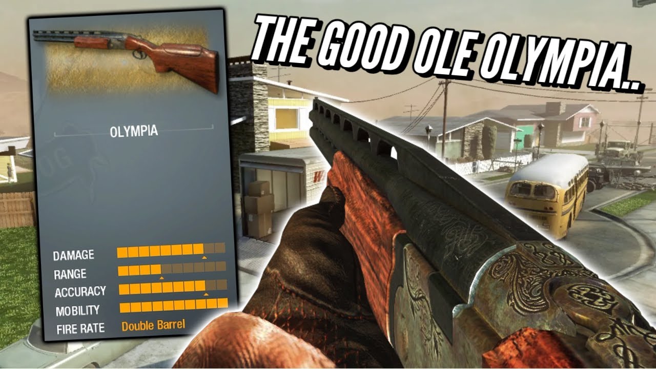 Помните самый культовый дробовик из Black Ops 1... (ОЛИМПИЯ)