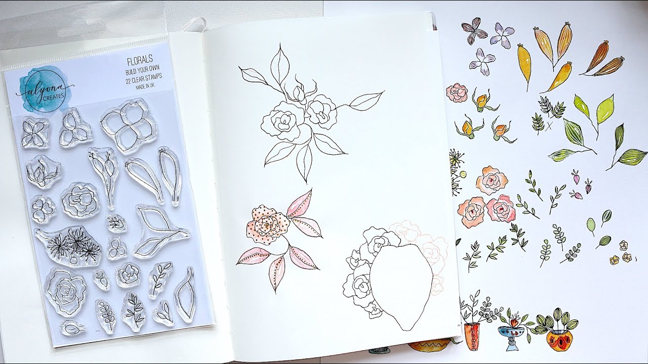 FLORALS Clear Stamp Set Tips & Tricks