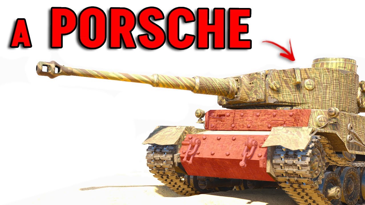 This PORSCHE TIGER has 200mm ARMOR -  Pz.Bef.Wg.VI P in War Thunder