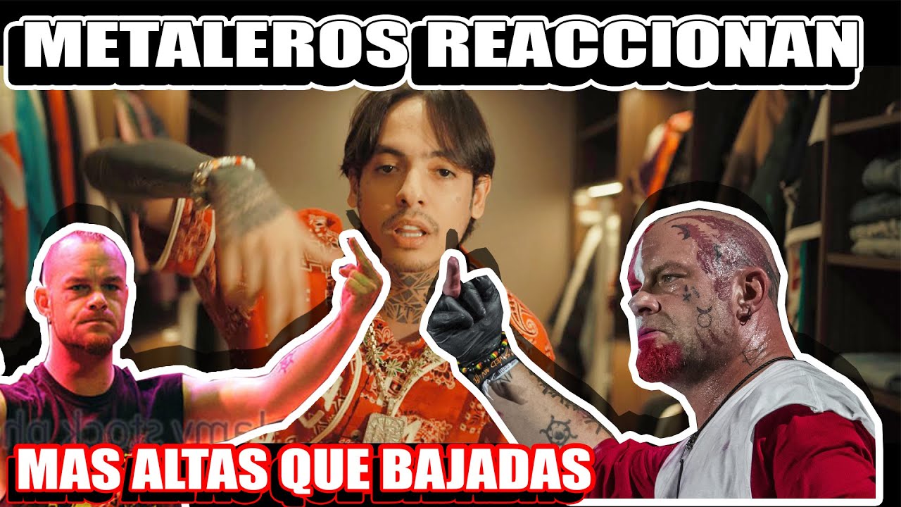 Metaleros Reaccionan | Natanael Cano - Mas Altas Que Bajadas