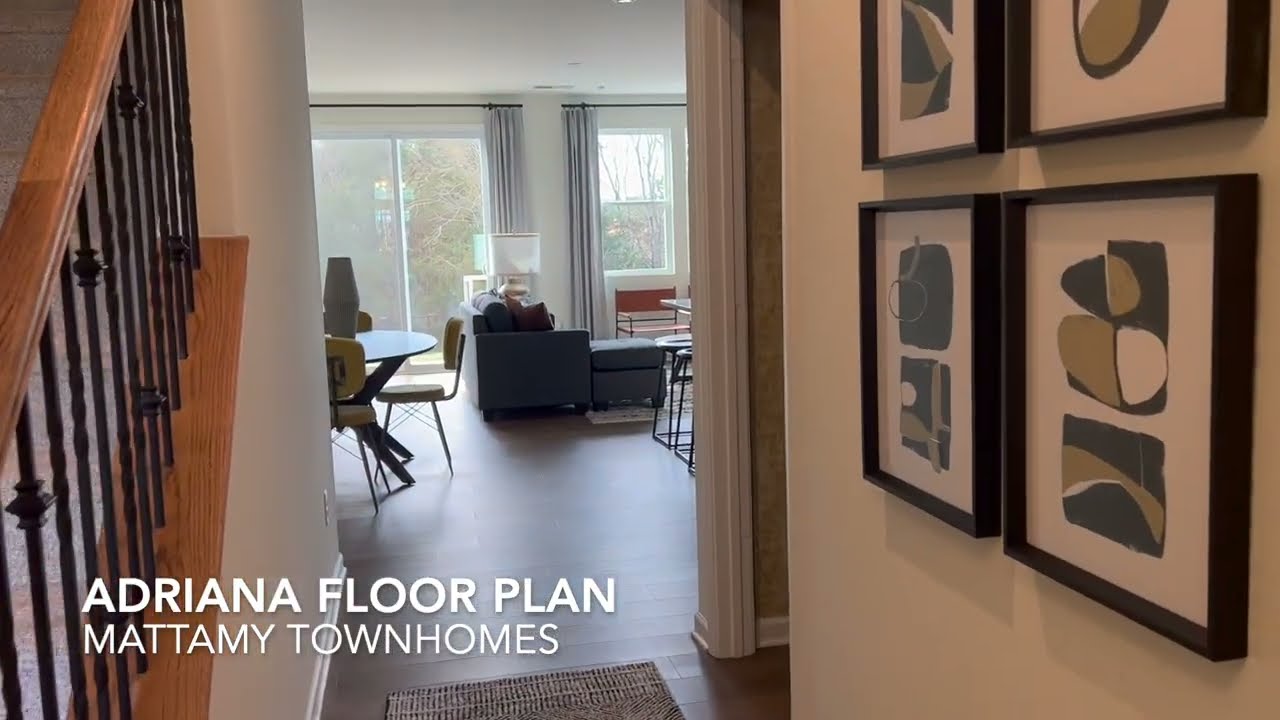 Mattamy Townhome | The Adriana Floorplan | Charlotte Location |