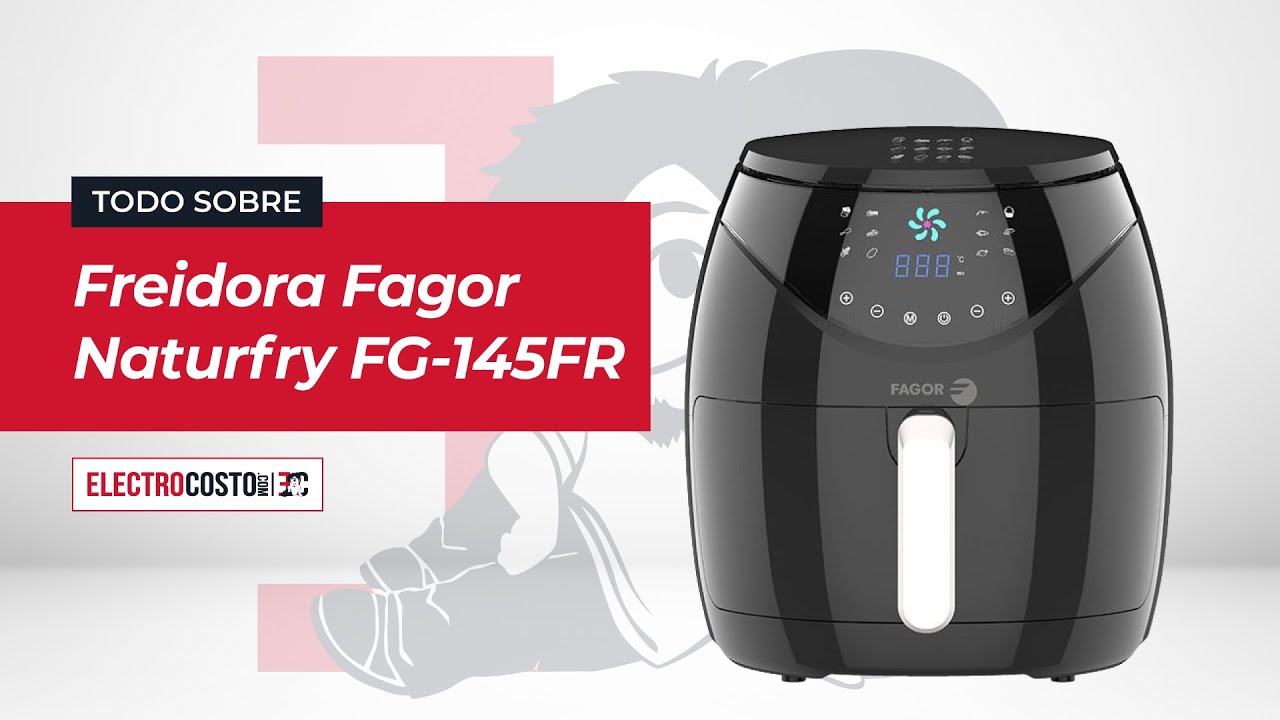 🔴 Fagor NATURFRY FG 145FR  Freidora por Aire 1500W 5L