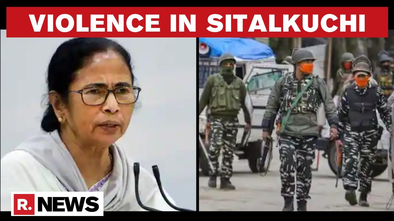 Cooch Behar Violence: WB CM Mamata Banerjee Alleges 'CRPF Shot 4 Persons At Sitalkuchi'