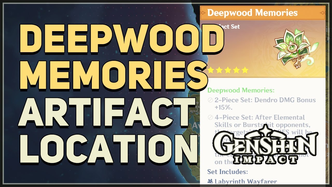 Deepwood Memories Location Genshin Impact