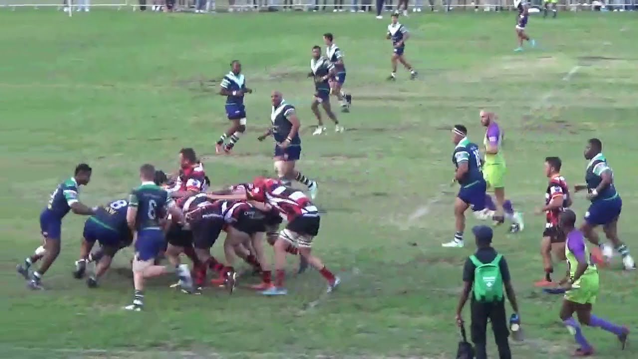 More studio commentary  as guests watch footage of the Sk walmers Vs Helderberg