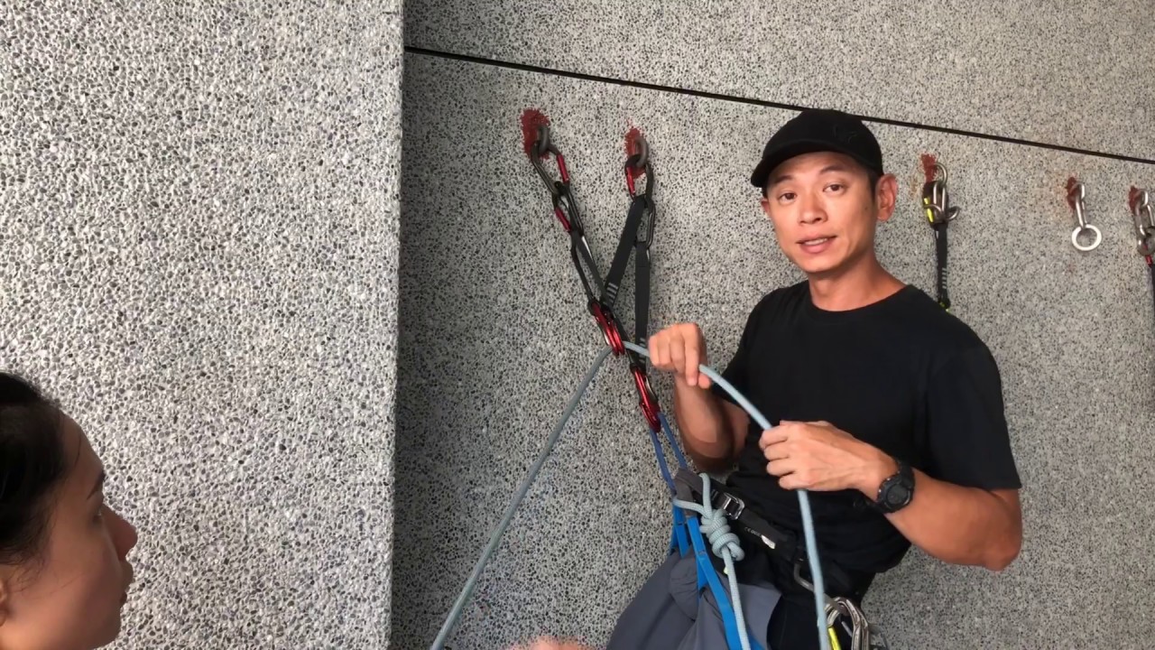 岩居攀岩小教室- 戶外系統轉換介紹2-龍洞各種anchor系統轉換流程