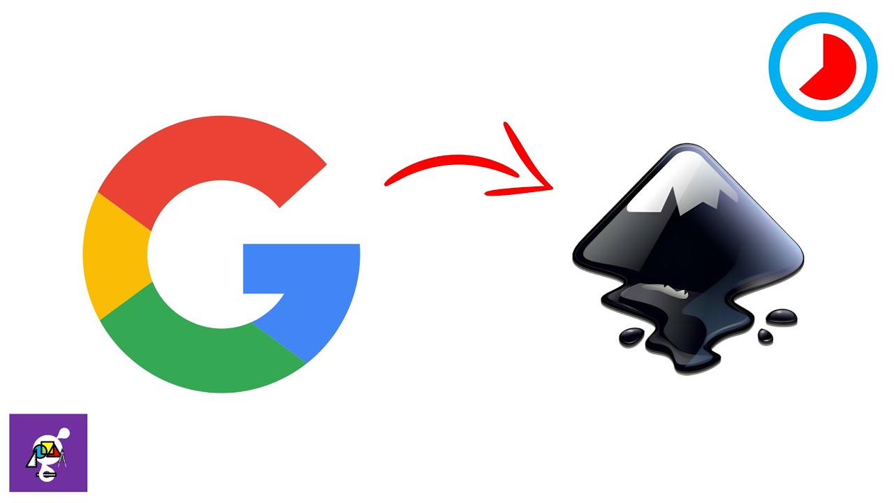 How To Design Google Logo In INKSCAPE