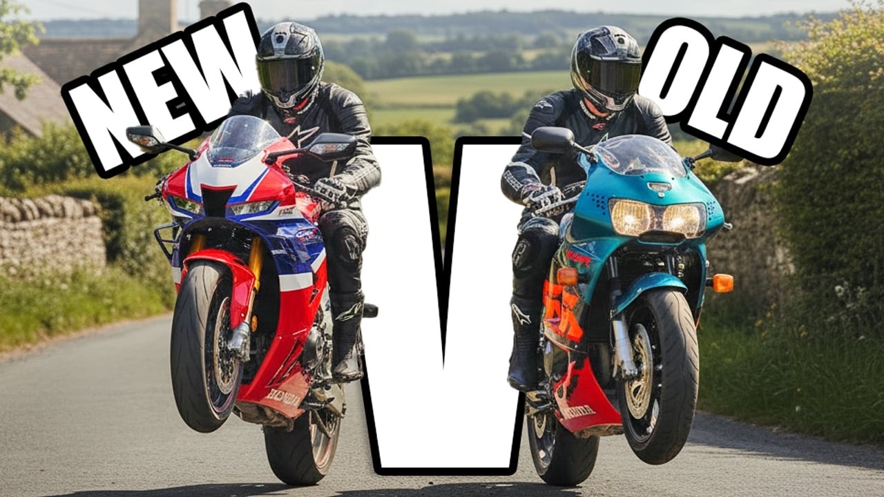 Honda CBR900RR Fireblade Vs CBR1000RR R Fireblade SP Old Vs New Superbike Comparison