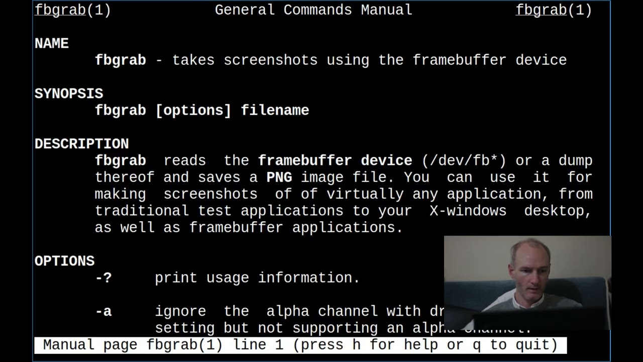 Screenshot The Linux Framebuffer