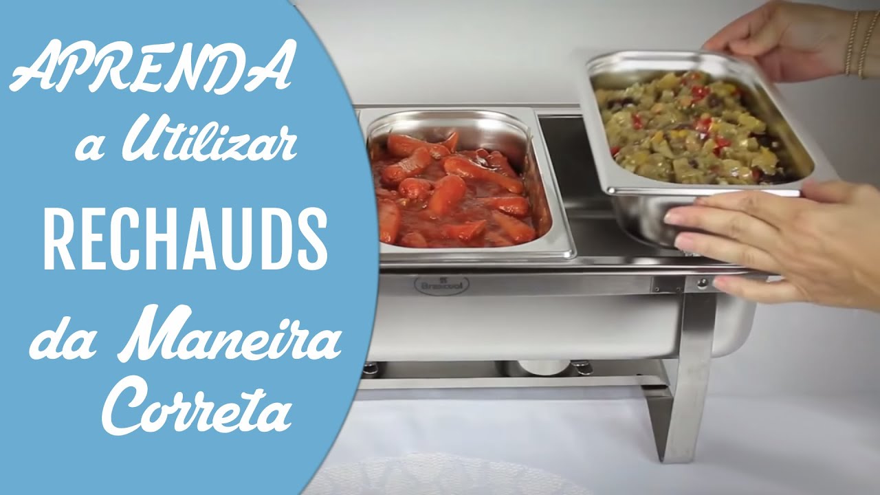 Como utilizar um Rechaud