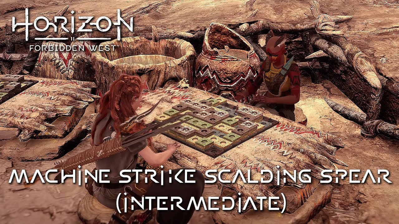 Machine Strike Scalding Spear (Intermediate) - Horizon Forbidden West PS5 Coouge Gameplay
