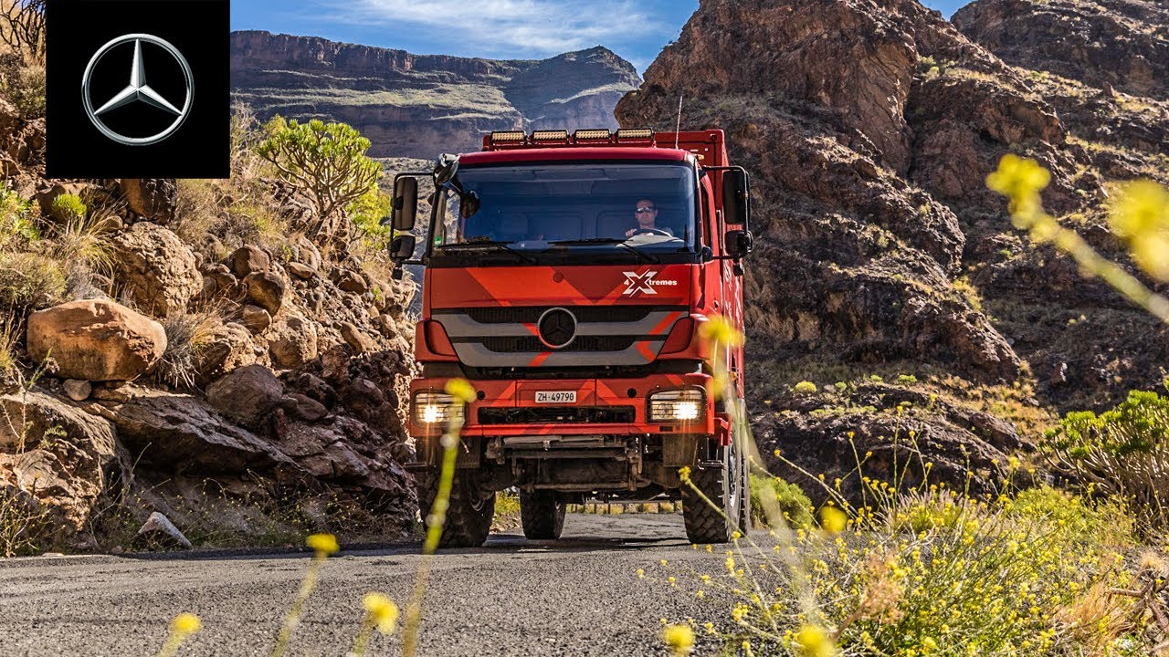4-Xtremes: Farewell to Gran Canaria | Mercedes-Benz Trucks