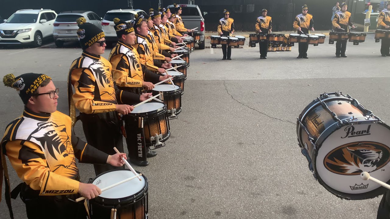 Mizzou Drumline Cadences 11/20/2021 -  4K 60FPS