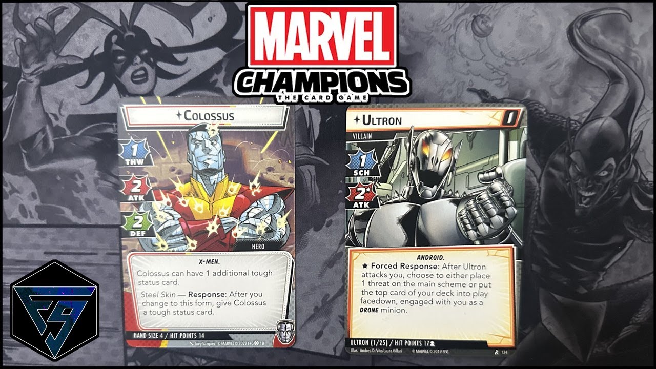 Чемпионы Marvel | Колосс против Альтрона