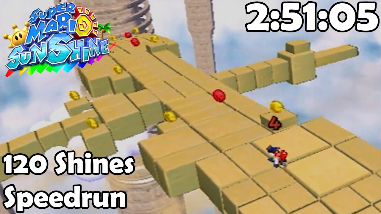 [World Record] 120 Shines in 2:51:05 ~ Super Mario Sunshine Speedrun