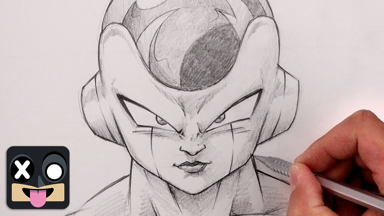 How To Draw Frieza | Dragon Ball Step by Step Sketch Tutorial