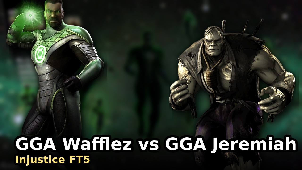 My Grundy vs GGA Wafflez Green Lantern, Offline Injustice 1. FT5