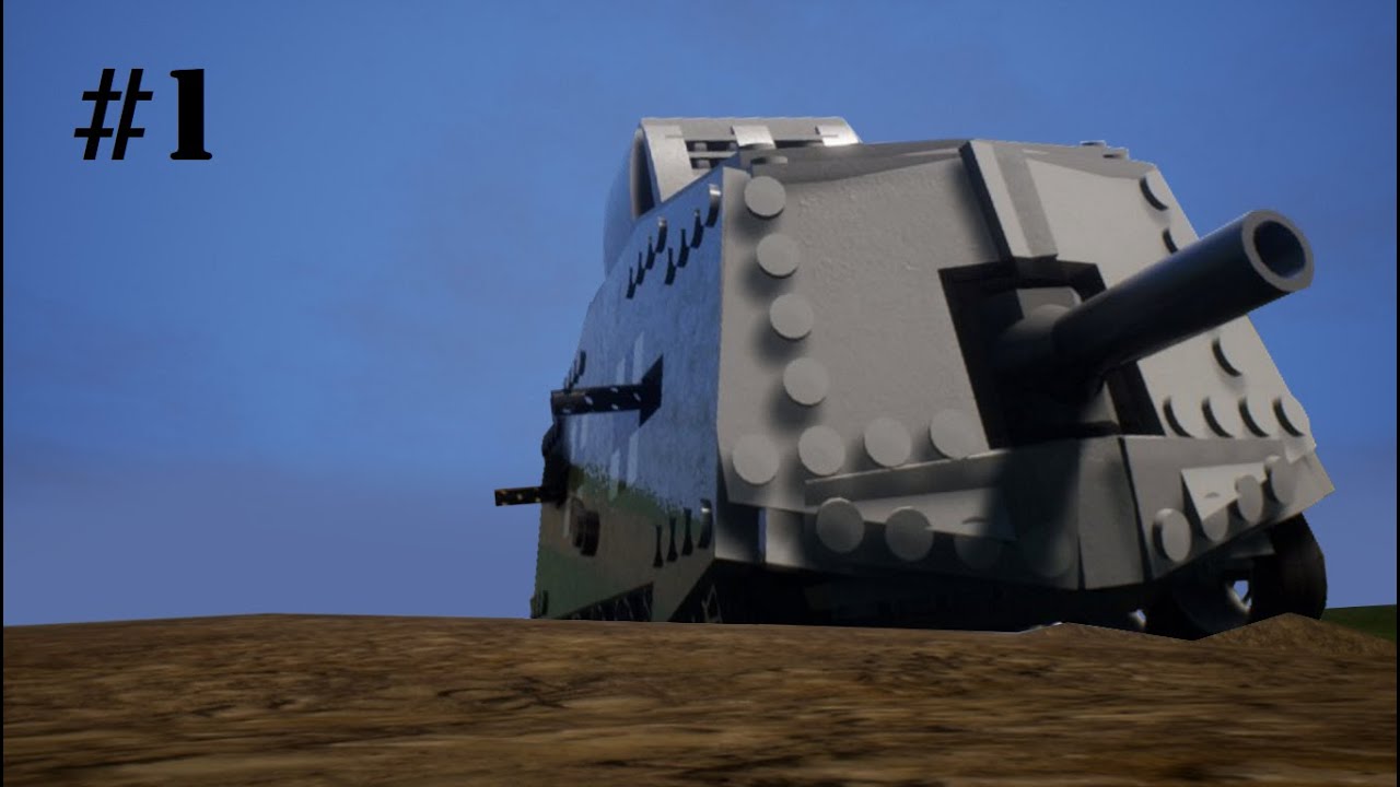 Brick Rigs WW1 Tankbattle Tanks #1