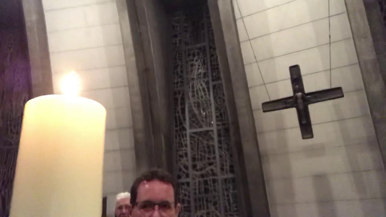 Ostergruss aus der Piuskirche in Zeiten von Corona