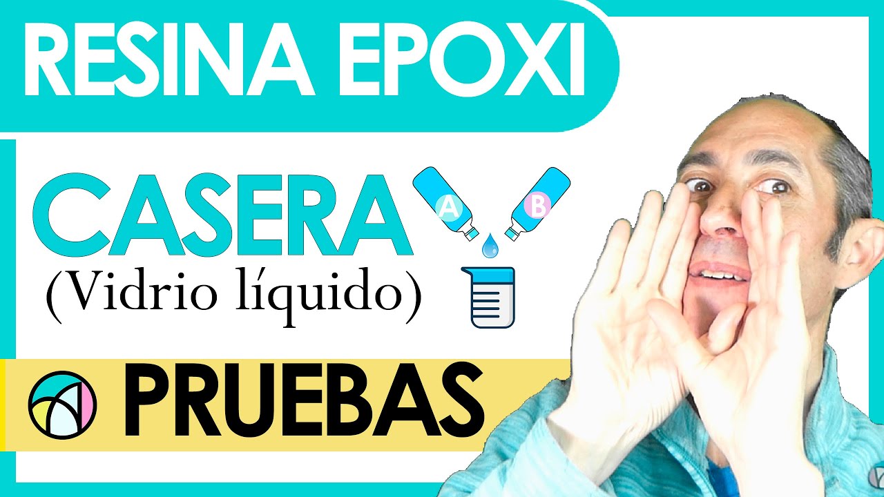 💎 🔥 RESINA EPOXI CASERA  💲 VIDRIO LÍQUIDO BARATO ⚗️ PRUEBAS con resina epóxica casera