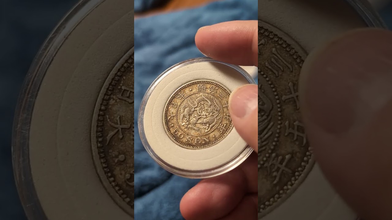 去年から買いだめた銀貨を初めて鑑定に出してみるよ〜 