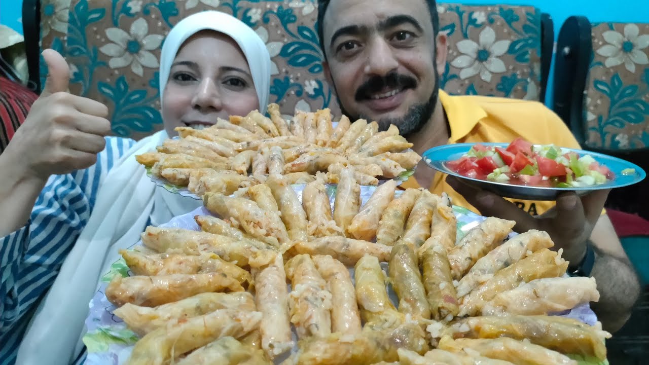 العيد احلى عند ماما مع تحدي الملفوف  الكرمب والحم الضاني والعقاب جااااامد