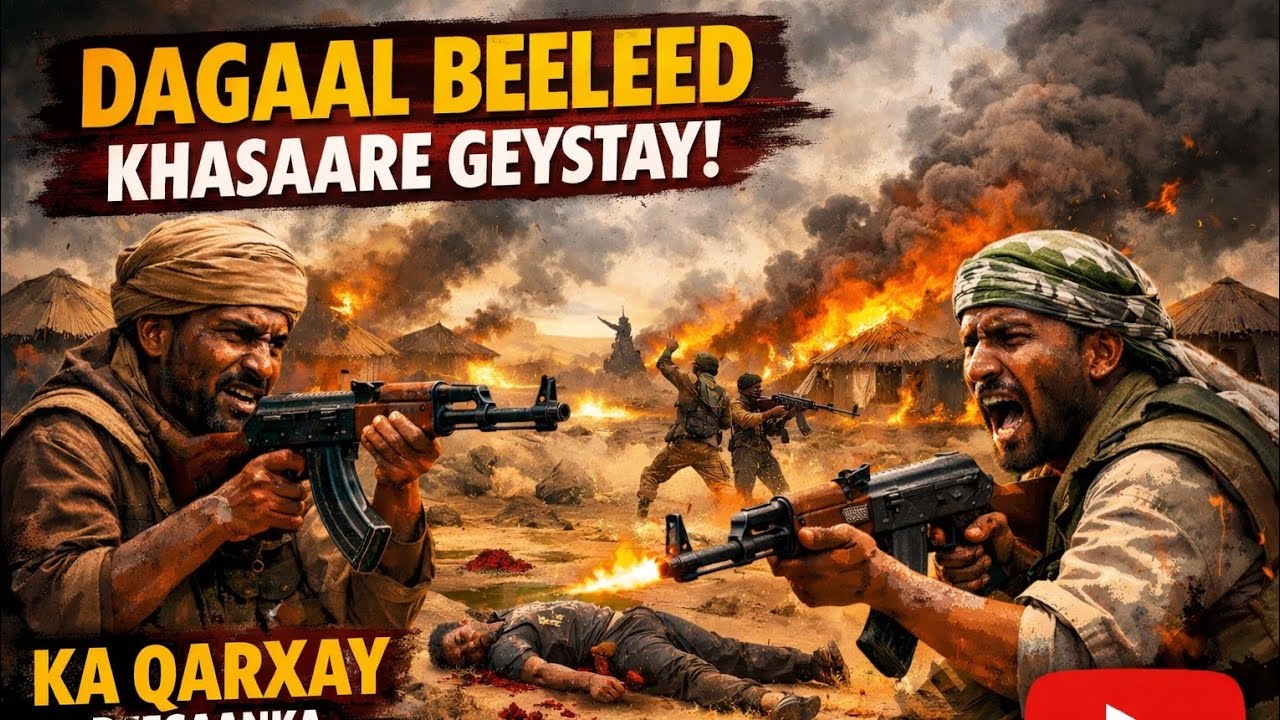 Xog Cusub: Dagaal beeleed khasaare geystay oo hadda ka qaraxay deegaanka Baraag-Saddex.