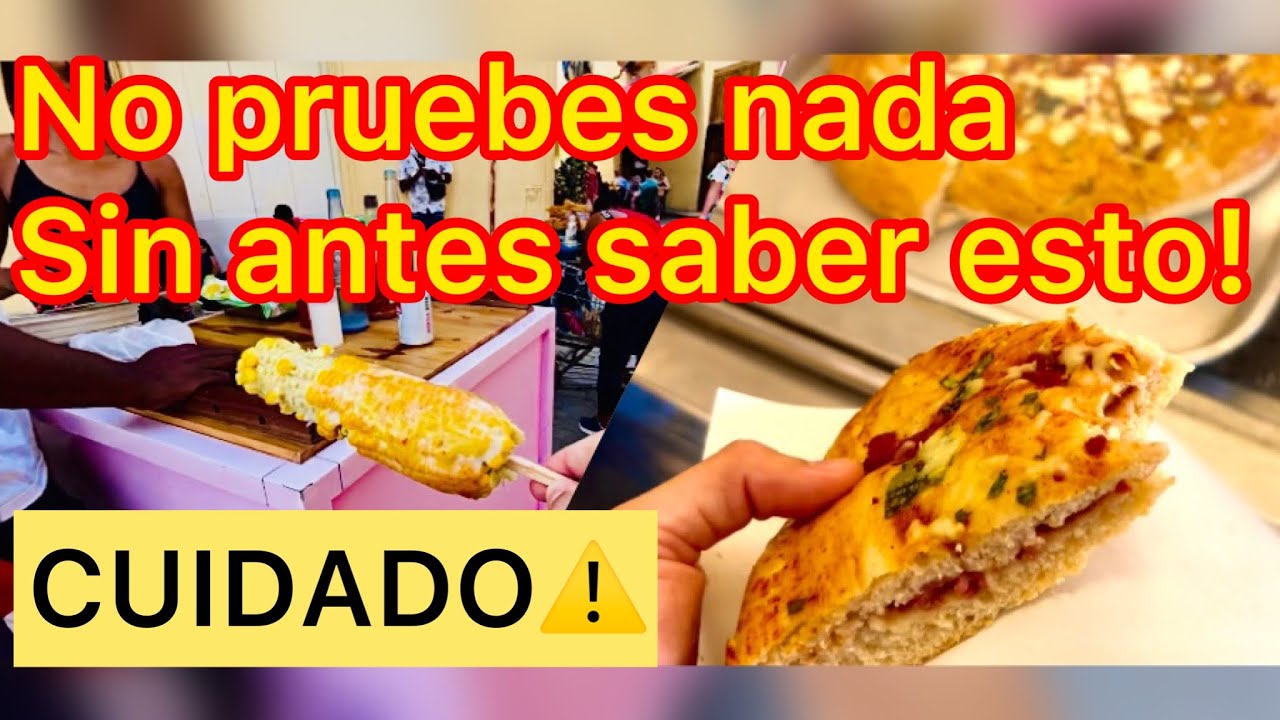 Así es la comida callejera en la CUBA 🇨🇺 de hoy …información que debes saber!