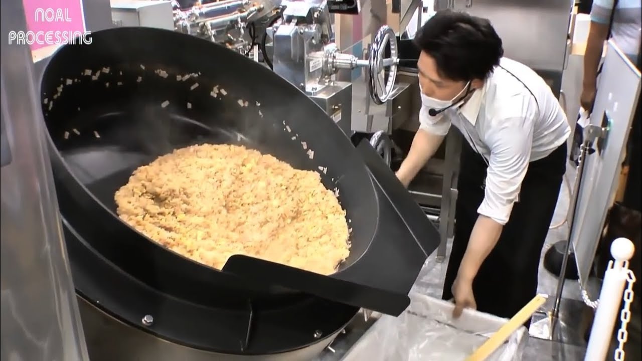 Egg Fried Rice Auto Machine Making Japan Technology
