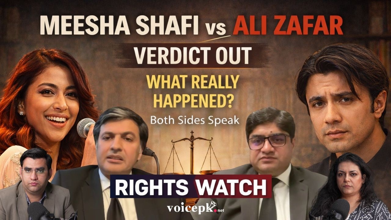 Meesha Shafi vs Ali Zafar: Verdict Out: What Really Happened? | Rights Watch