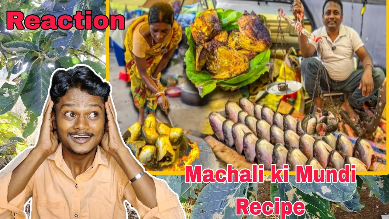 Jharkhandi Style Rohu Machali ki Mundi Recipe Reaction Video in Ranchi I Ranchi Street Food 