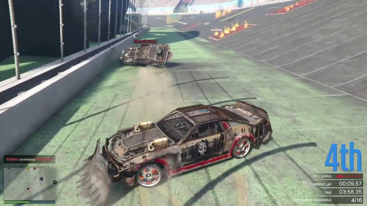 GTA V a twisted death Metal race