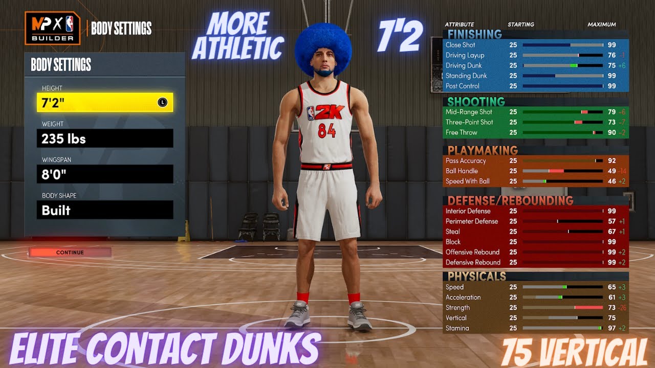 GAMEBREAKING GLITCHED 7'2 CENTER NBA 2K22 NEXT GEN!