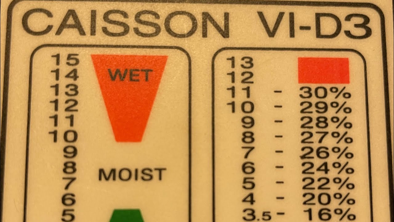 Eriba triton 1984 vochtmeting caisson VI-D3