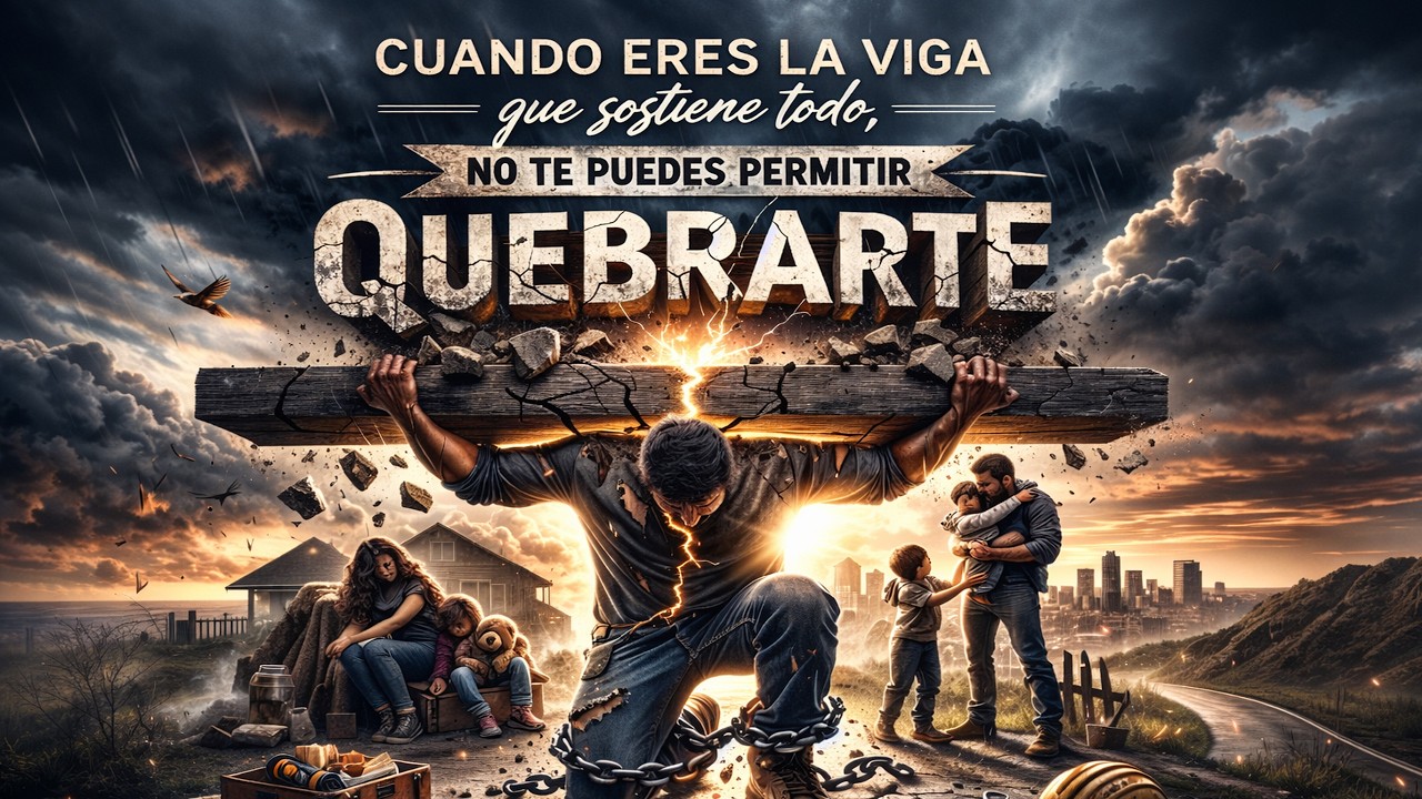 NO TE PUEDES PERMITIR QUEBRARTE 💔 | Trap Motivacional para Padres y Hombres que Cargan con Todo