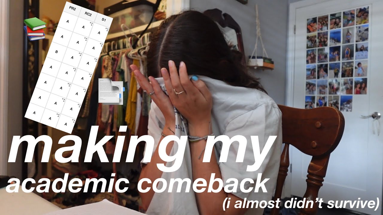 my annual academic comeback | finally locking in