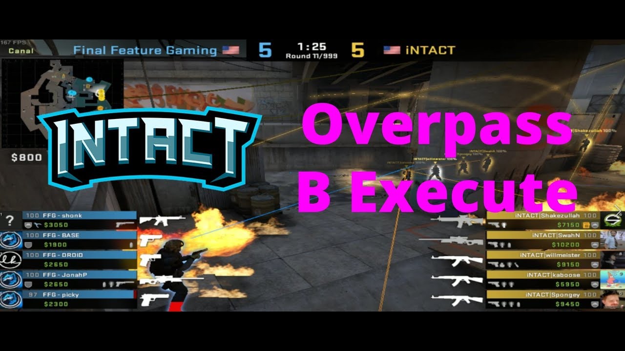 Crazy Overpass B Execute from (ex)iNTACT