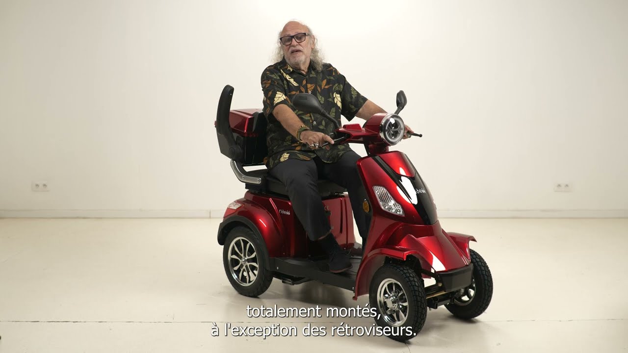 Scooter électrique 4 roues ride66 RC60