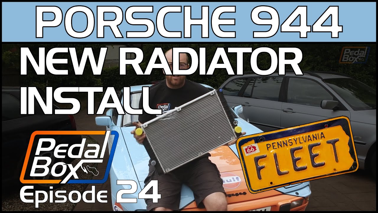 Porsche 944 Radiator Installation | Pedalbox Fleet | Episode 24