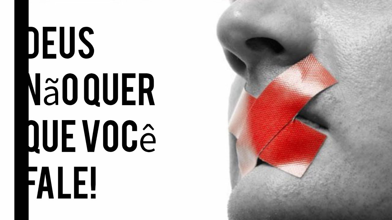 Feche a sua boca! Deus não quer que você fale. Pr. Edmilson. 