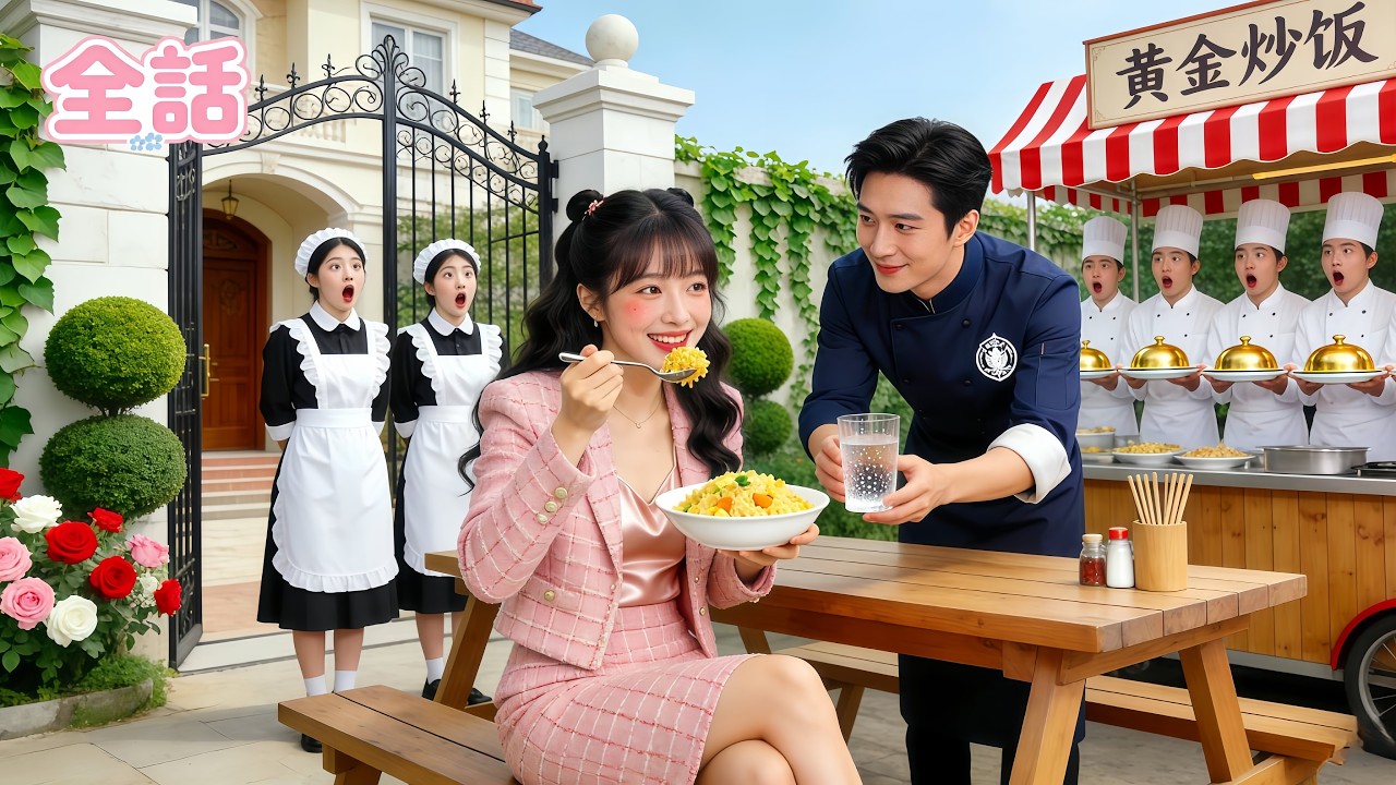 一流の料理人たちでも気難しい女CEOを満足させることができなかったが、屋台を営む貧しい青年が一皿のチャーハンを差し出すと、女CEOはまさかの完食——恋が訪れた！
