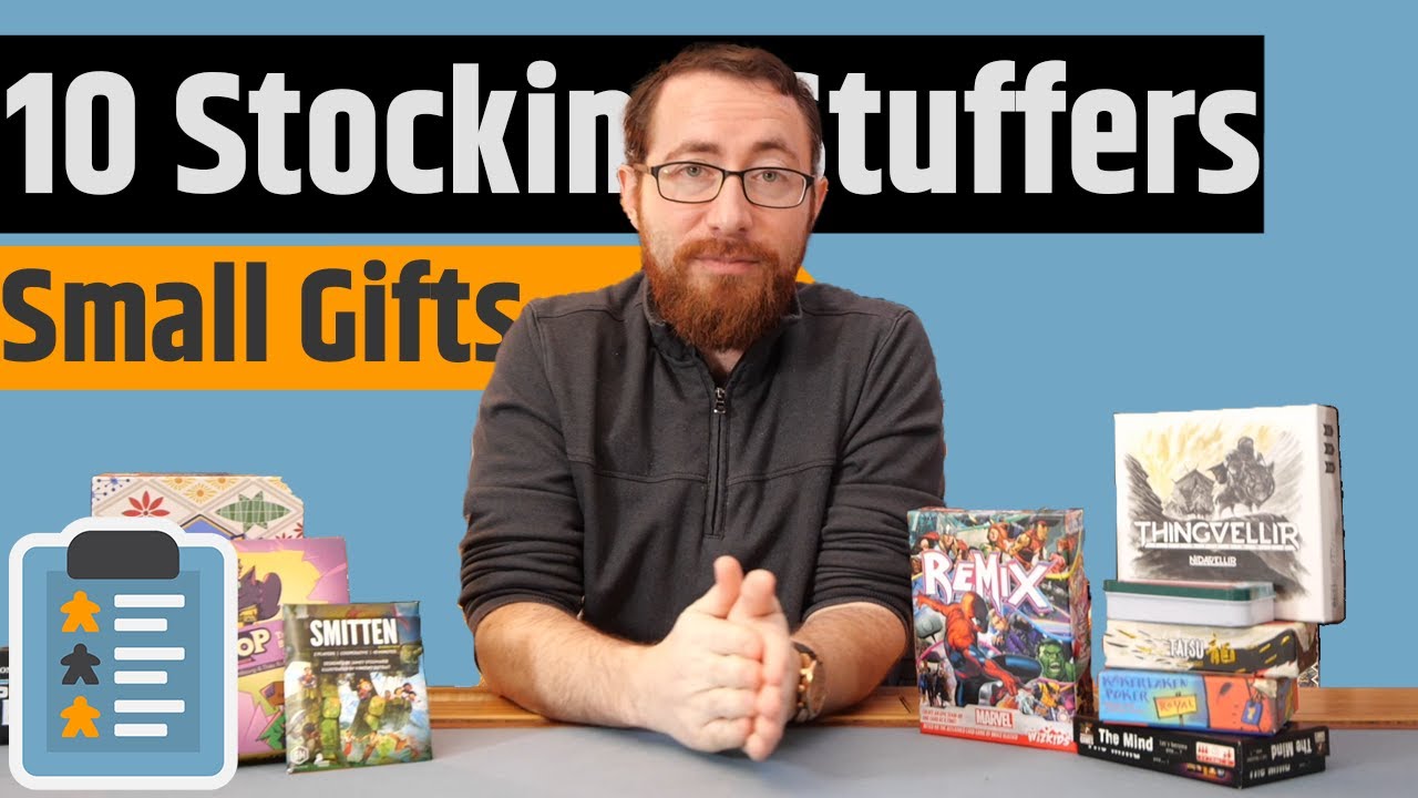 10 Great Stocking Stuffer Board Games For The Holidays