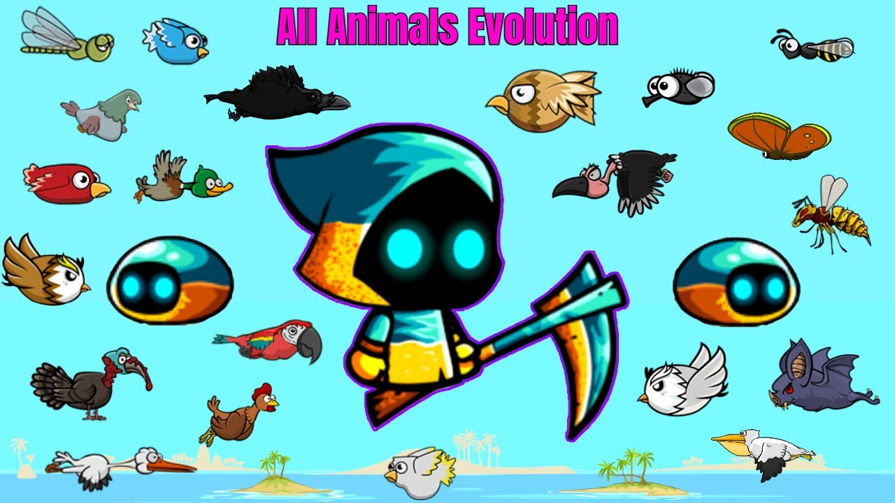All Animals Evolution And New Summer Reaper Destroyed Players Bosses (EvoWorld.io)
