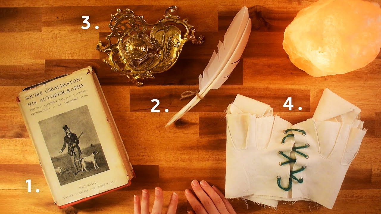 4 Items to tell you about my week ASMR