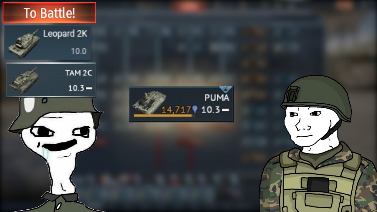 FINALLY Getting The PUMA in WAR THUNDER! | War Thunder PUMA Grind Gameplay Germany