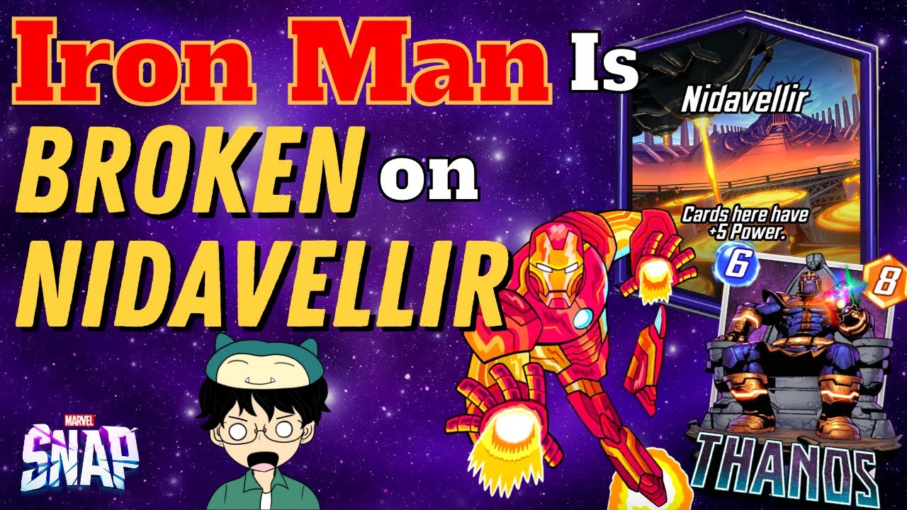 Iron Man Is BROKEN on NIDAVELLIR | Thanos Hot Location Deck Guide | Marvel Snap